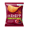Koikeya - Potato Chips Strong Sour Plum / 湖池屋 - ポテトチップス ストロング ぎゅっと濃い梅