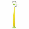 U-Company - Mascot Toothbrush Cat with Sucker (Med) /(株) ユーカンパニー - マスコット 歯ブラシ ネコ 吸盤付 (毛のかたさ ふつう)