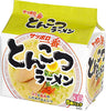 Sanyo Foods - Sapporo Ichiban Tonkotsu 5Pk / サンヨー食品 - サッポロ一番 とんこつ 5パック入り