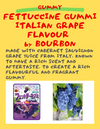 Bourbon - Fettuccine Gummy Italian Grapes flavour / ブルボン - フェットチーネ グミ イタリアン グレープ 味